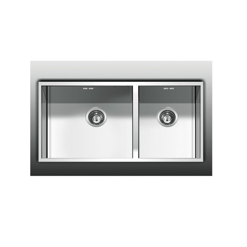 101-7425 Νεροχύτης Υποκαθήμενος AMALTHEA 80X41,8 Apell Inox Λείο - Image 1