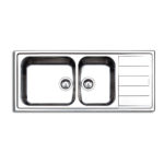 Νεροχύτης LINEAR 116Χ50 Apell Inox Λείο