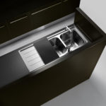 Νεροχύτης LINEAR 116Χ50 Apell Inox Λείο - Image 2