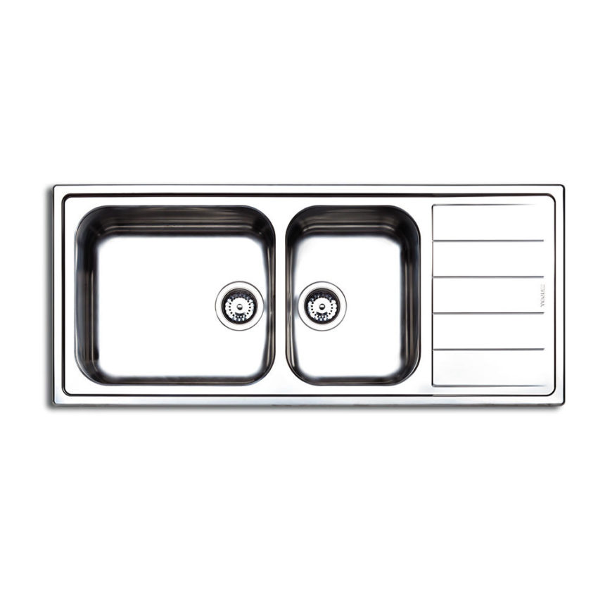 Νεροχύτης LINEAR 116Χ50 Apell Inox Λείο - Image 1