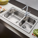 Νεροχύτης LINEAR 86Χ50 Apell Inox Λείο - Image 2