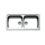 Νεροχύτης LINEAR 100Χ50 Apell Inox Λείο