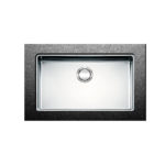 Νεροχύτης Υποκαθήμενος LINEAR PLUS 75Χ44 Apell Inox Λείο