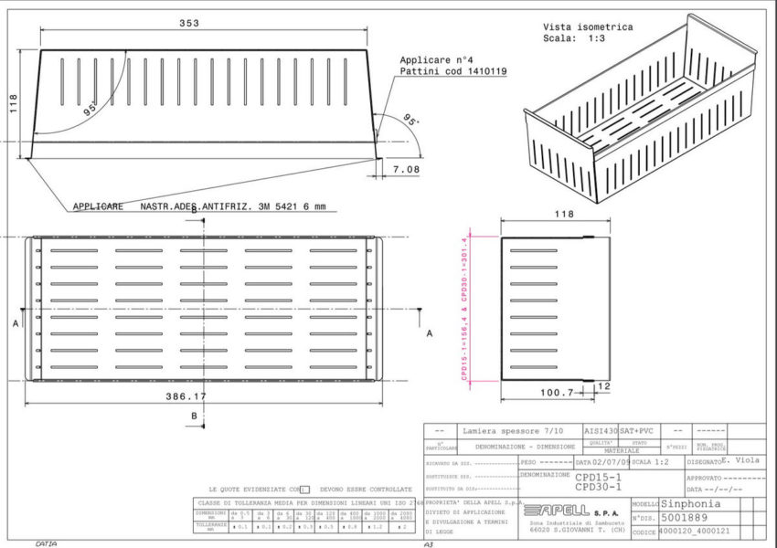 101-S9500-15-110-2 Μπωλ 15 SINPHONIA Inox - Image 2