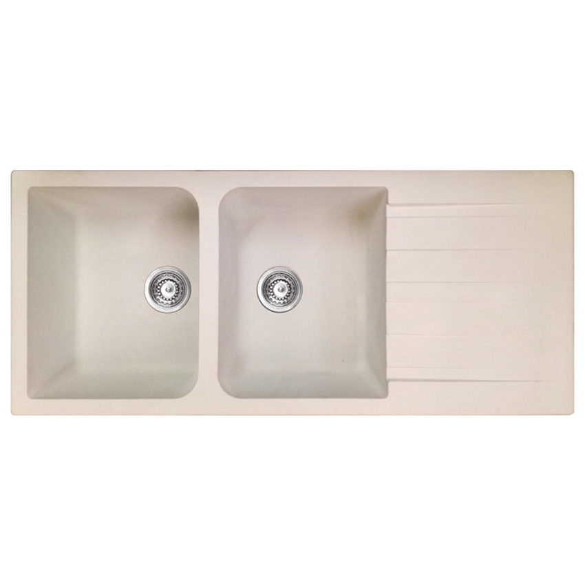 105-KS210 Νεροχύτης Συνθετικός 116x50 Duralit - Image 1