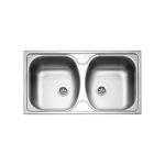 Νεροχύτης SLENDER 78,5x44,5 Fortinox Inox Λείο