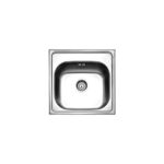 Νεροχύτης VALLEY 50x50 Fortinox Inox Λείο