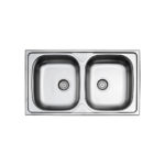 Νεροχύτης VALLEY 86x50 Fortinox Inox