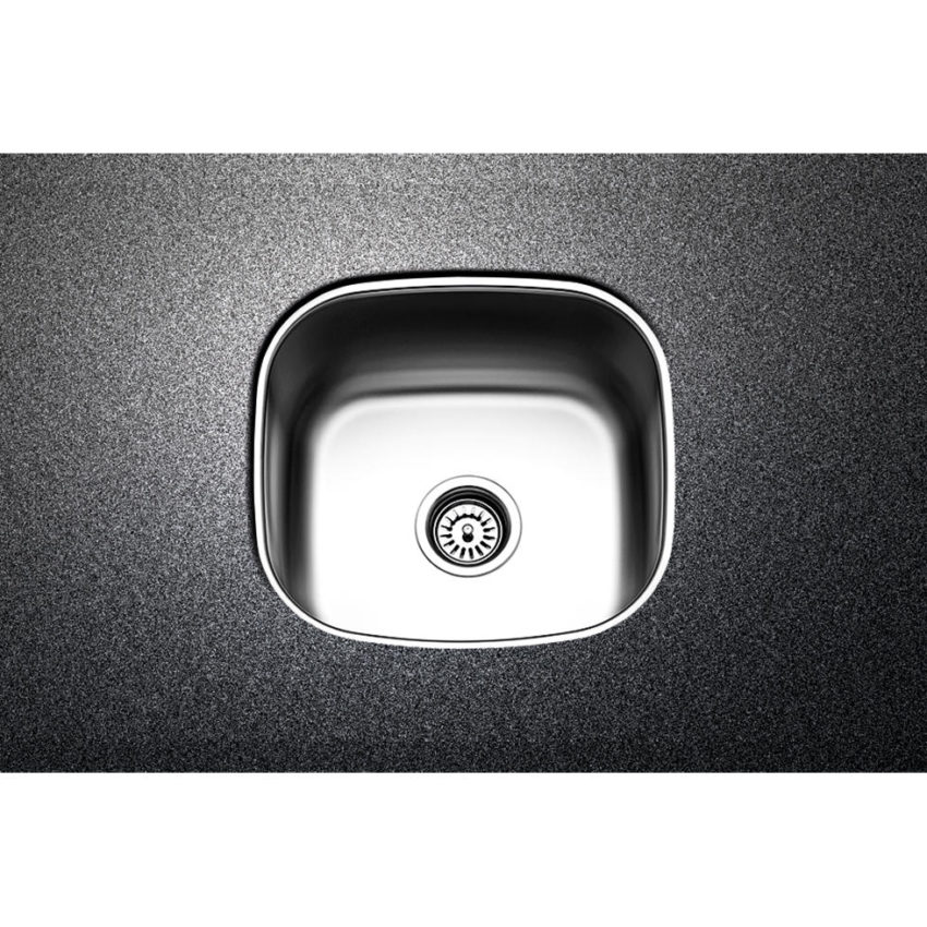 Νεροχύτης Υποένθετος 42,5x40 Fortinox Inox Λείο - Image 1