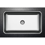 Νεροχύτης VALLEY 76x46 Fortinox Inox Λείο