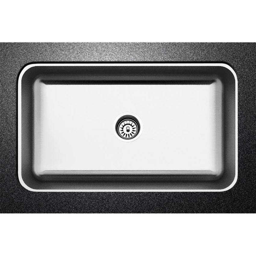 Νεροχύτης VALLEY 76x46 Fortinox Inox Λείο - Image 1