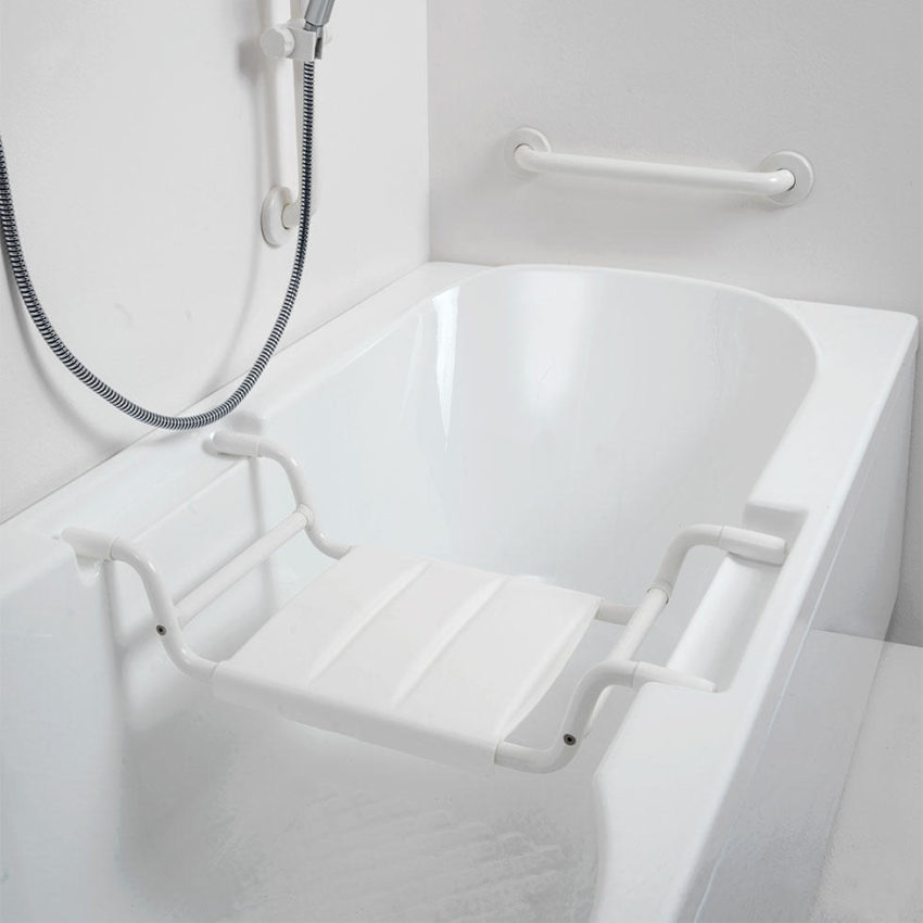 Κάθισμα Μπανιέρας Αφαιρούμενο 70x30,8 AMEA Λευκό - Image 2