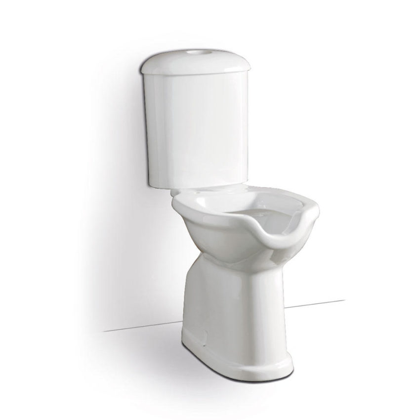 Κομπλέ Λεκάνη 130 SERIES ΧΠ Π/Σ + Καζανάκι + Μηχανισμός + Κάθισμα + Κάλυμμα ΑΜΕΑ Λευκό - Image 1