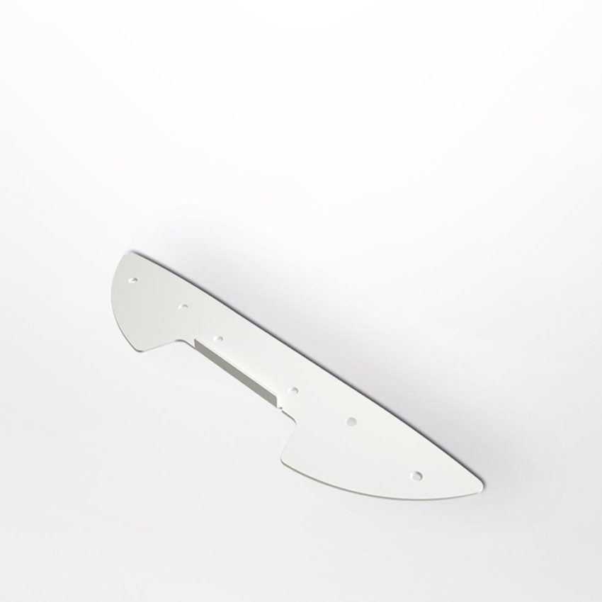 530-B41-DCS-19 Βάση Τοίχου Νιπτήρα 130 SERIES Ponte Giulio Λευκό - Image 1