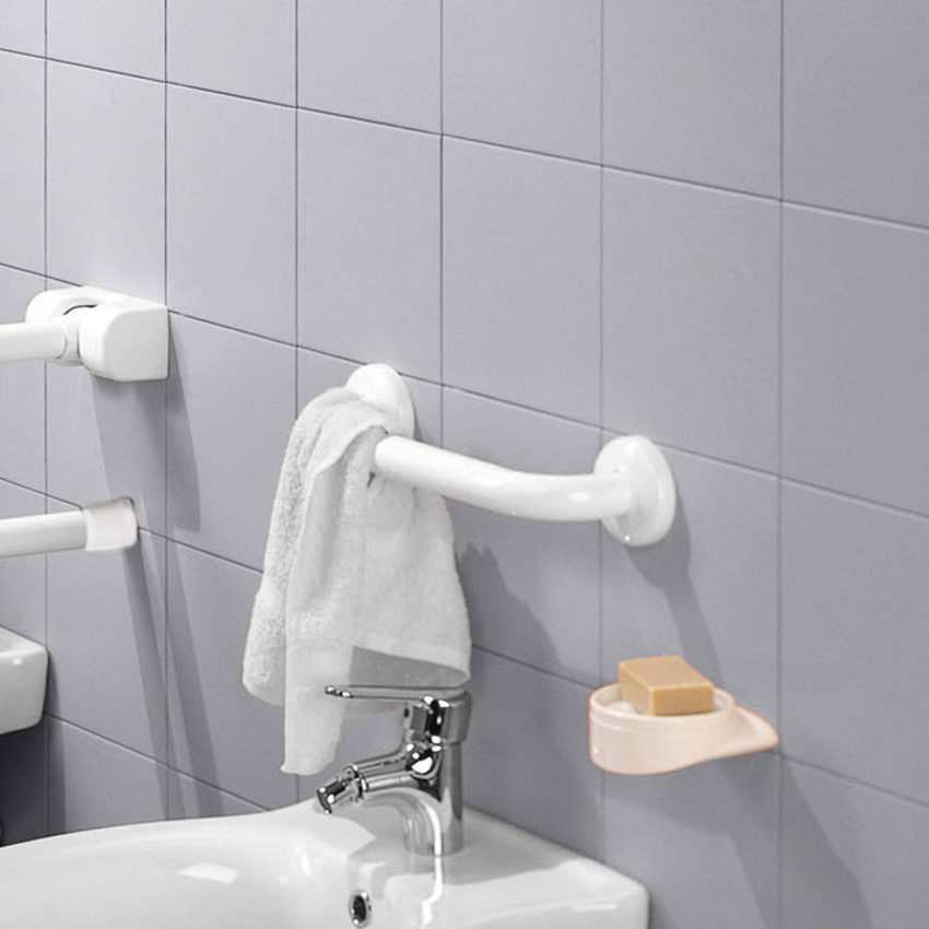 530-G06-JAS-05 Λαβή Τοίχου 68 PAINT AMEA Λευκό - Image 1