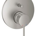 Grohe Essence New supersteel Κρυμμένος Μίκτης Μπανιέρας Μονού Μοχλού 24058DC1