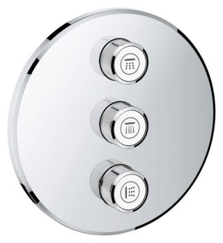 Grohe Grohtherm Smart Control Διακόπτης Εντοιχισμού Τριπλός 29122000