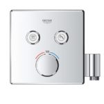 Grohe Grohtherm Smart Control Μπαταρία Λουτρού 2 Εξόδων Με Παροχή Και Στήριγμα 29125000