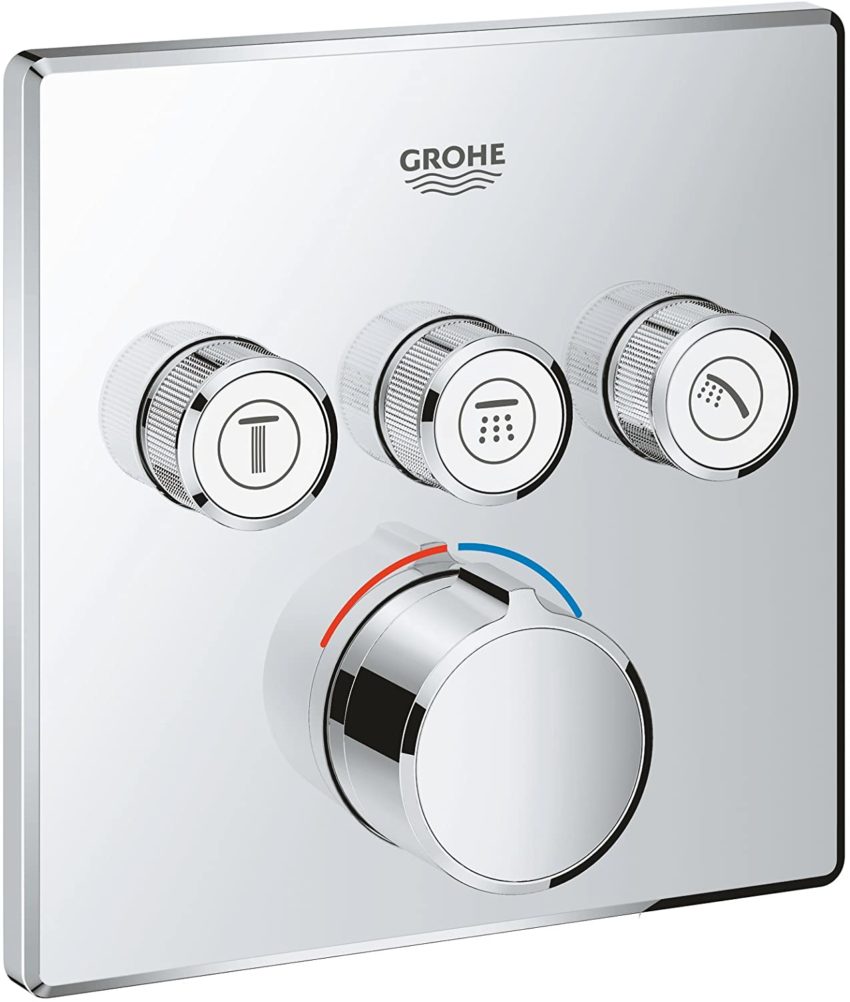 29149000 Grohe Smart Control Μπαταρία Λουτρού 3 Εξόδων 29149000 - Image 1