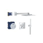 Grohe Smart Control Σετ Θερμοστατικής Μπαταρίας 3 Εξόδων 34706000
