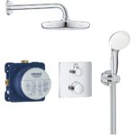 Grohe Smart Control Σετ Θερμοστατικής Μπαταρίας 2 Εξόδων 34729000