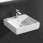 Grohe Cube Ceramic Νιπτήρας με Υπερχείλιση 500x490mm 3947400H - Image 3