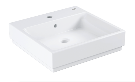 Grohe Cube Ceramic Νιπτήρας με Υπερχείλιση 500x490mm 3947400H