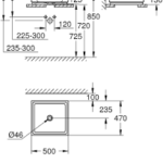 Grohe Cube Ceramic Νιπτήρας Επιτραπέζιος 50x47 3948100H - Image 2