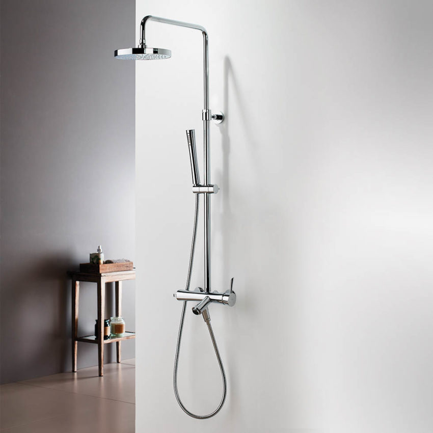 Μπαταρία Λουτρού + Επέκταση Κολώνα και Κεφαλή KONVEX La Torre Χρωμέ - Image 1