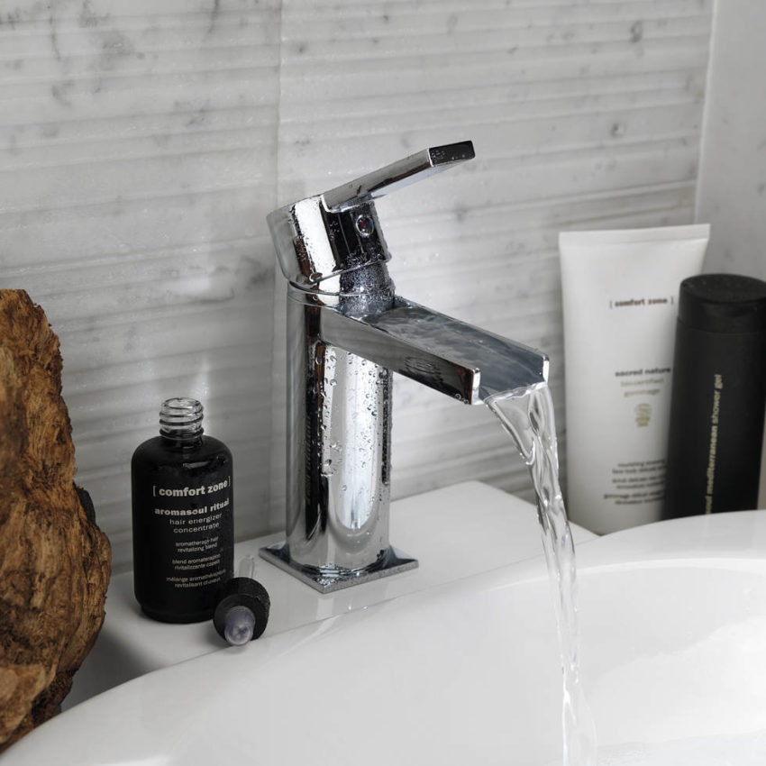 200-35666-100 Μπαταρία Νιπτήρος + Βαλβίδα Clic-Clac ITALIA La Torre Χρωμέ - Image 1