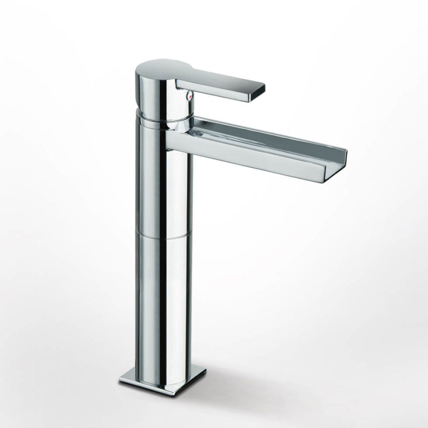 200-35999-100 Μπαταρία Νιπτήρος Υψηλή + Βαλβίδα Clic-Clac ITALIA La Torre Χρωμέ - Image 1