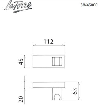 Στήριγμα Τηλεφώνου Τετράγωνο Περιστρεφόμενο Χρωμέ - Image 2