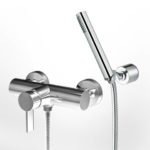 Μπαταρία Ντουζ με Τηλέφωνο και Στήριγμα TAYA La Torre Χρωμέ