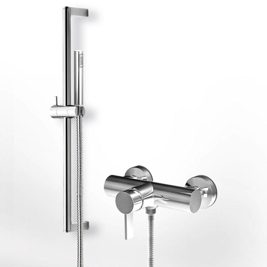 Μπαταρία Ντουζ+Βέργα TAYA La Torre Χρωμέ - Image 1