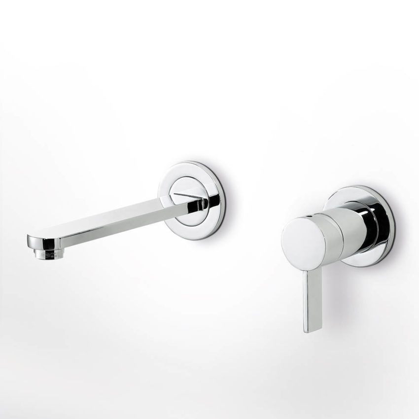 200-40200-100 Μπαταρία Νιπτήρος Τοίχου TAYA La Torre Χρωμέ - Image 1