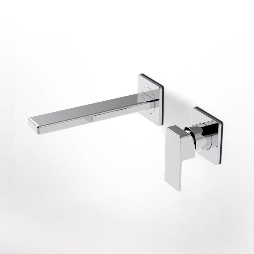 200-45200-100 Μπαταρία Νιπτήρος Τοίχου PROFILI La Torre Χρωμέ - Image 1