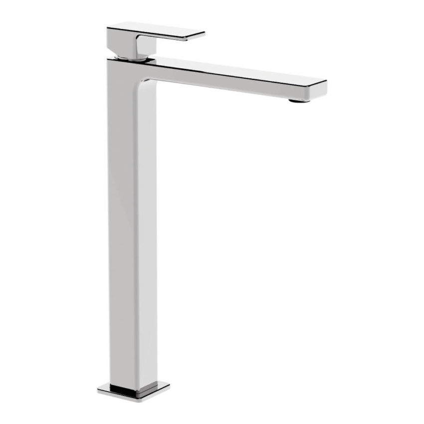 200-45508-100 Μπαταρία Νιπτήρος Υψηλή με Βαλβίδα Clik-Clac PROFILI La Torre Χρωμέ - Image 1