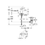 Grohe BauLoop Μπαταρία Μπιντέ 23338000 - Image 2