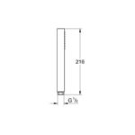 Grohe Eurocube 27698 000 Τηλέφωνο Χρωμέ - Image 4