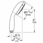 Grohe New Tempesta Τηλέφωνο 4 ροών 28421002 - Image 3
