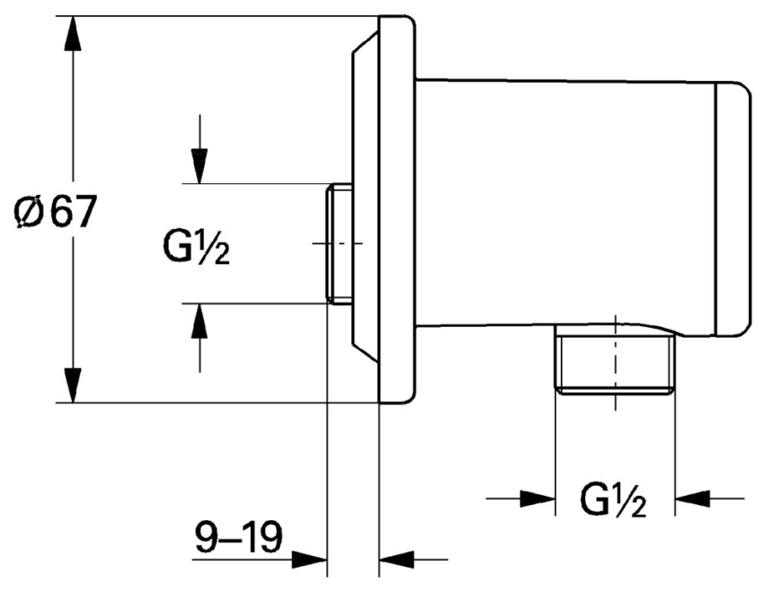 Παροχή Grohe Relexa 28626000 - Image 2