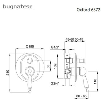 Μίκτης Εντοιχισμού με Εκτροπέα OXFORD BUGNATESE - Image 5