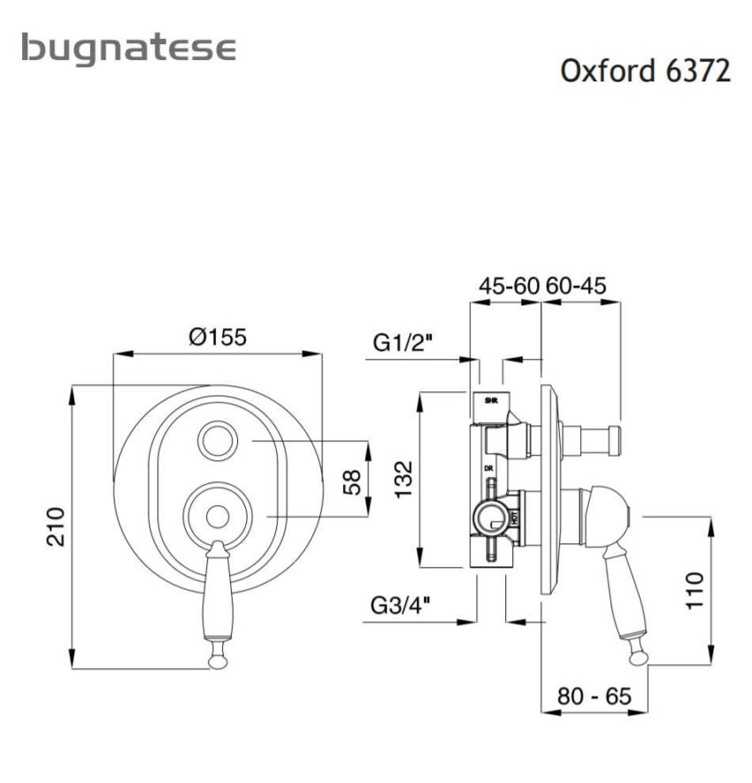 Μίκτης Εντοιχισμού με Εκτροπέα OXFORD BUGNATESE - Image 5