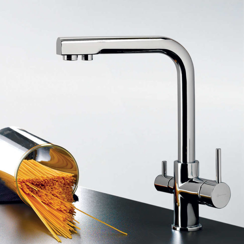 202-13534-100 Μπαταρία Νεροχύτη FILTER-TAP για Ντεπόζιτο EURORAMA Χρωμέ - Image 1
