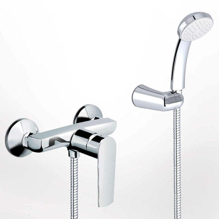 202-142150-100 Μπαταρία Ντουζ KLINT EURORAMA Χρωμέ - Image 1