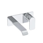 Μπαταρία Νιπτήρος Τοίχου CHARMA EURORAMA Χρωμέ