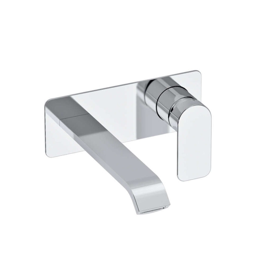 Μπαταρία Νιπτήρος Τοίχου CHARMA EURORAMA Χρωμέ - Image 1