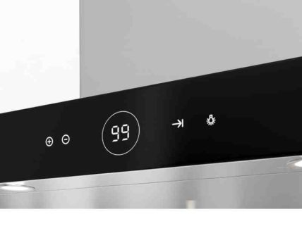 Teka DPL 1185 Island Ecopower Inox/Μαύρο Κρύσταλλο Απορροφητήρας Καμινάδα Οροφής 110 cm - Image 3