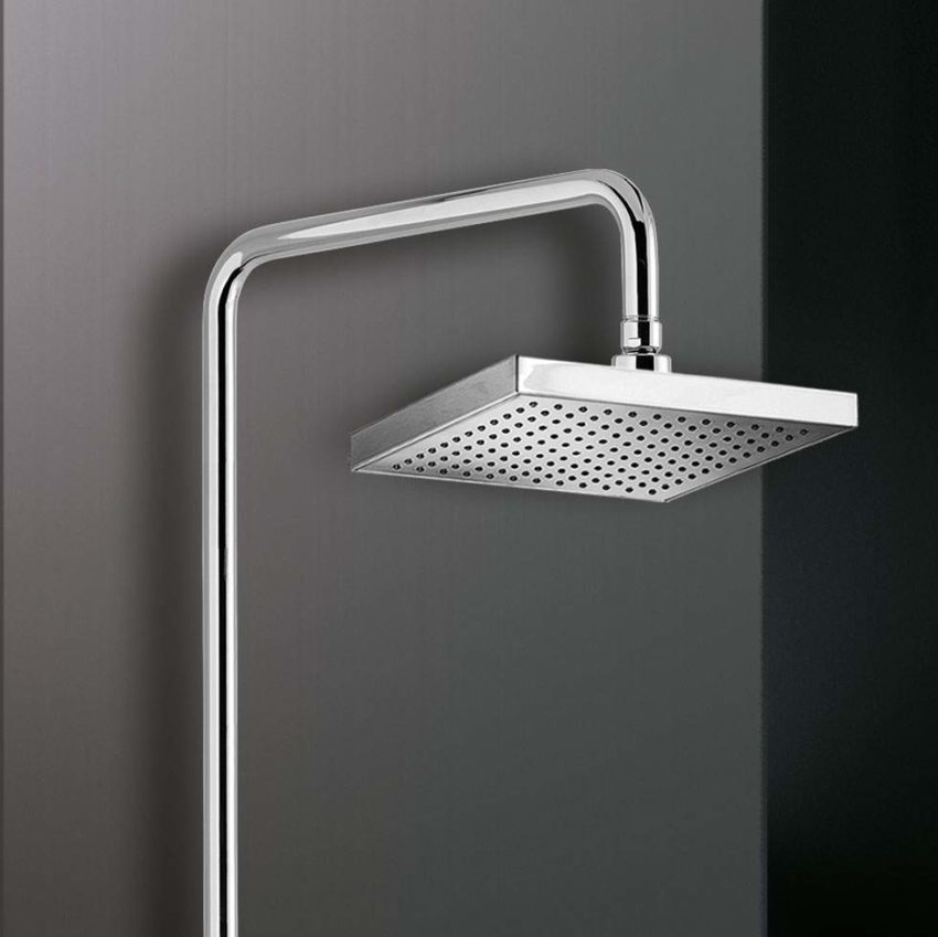 Κολώνα Ντουζ Y83-144 εκ. με Κεφαλή Ντουζ 20x20 Και Εκτροπέα - Image 3