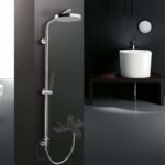 Κολώνα Ντουζ Y117 εκ. με Κεφαλή Ντουζ Φ20 Και Εκτροπέα - Image 2